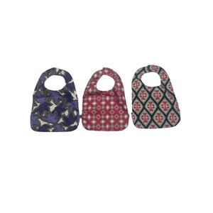 Ju Ju Be Baby Bib Lot Of 3 Magnetic Closure Reusable Waterproof